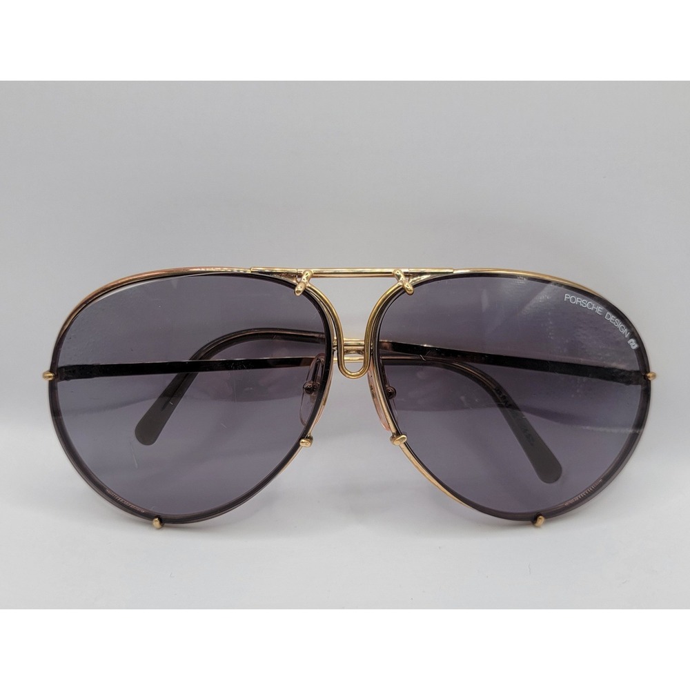 Porsche Design Carrera 5621 40 Vintage Aviator Sunglasses Gold Made in Austria